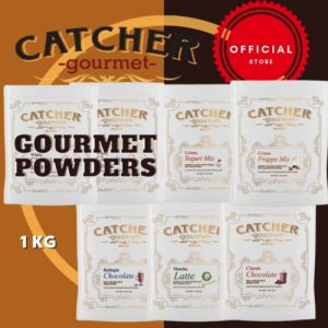 CATCHER Gourmet Bellagio Chocolate Powder 1KG - Rich Velvety Cocoa for Beverages & Desserts