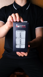 SET 4 Đôi Tất Cotton Cổ Ngắn Khử Mùi Mùa Hè Siêu Thoáng Kháng Khuẩn Bizmen CSP.09