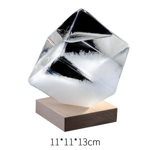 Creative Storm Bottle Weather Forecast Decorative Toy for Office And Room Desktop Fun Ho Water Cube Toy Model Miniature
