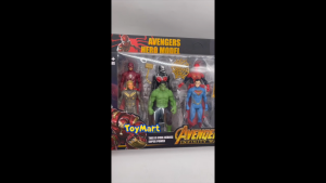 10PCS Super Hero Movable Joints Figures Set Avengers Infinity Heroes Toy Gift Set