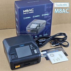 ToolKitRc | Bộ Công Cụ Sạc Cân Bằng Thông Minh ToolkitRC M8AC AC200W DC600W 1-8S Dành Cho Xe Mô Hình Đồ Chơi Phụ Kiện Sạc Pin Lithium