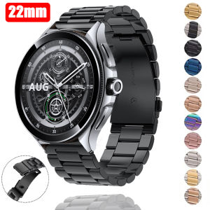 22mm Metal Business Band For Xiaomi Watch S4 S3 S2 S1 Pro Active Bracelet For Mi Watch 2 Pro Color 2 Sport Stainless Steel Strap