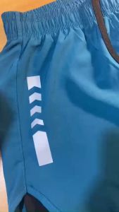 Quần short thể thao 2 lớp nam nữ đi bơi chạy bộ tập gym co giãn thoáng khí nhẹ và khô nhanh