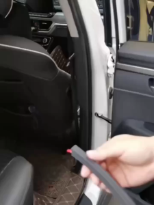 car soundproof rubber strip/ car silencer rubber sealing strip/ Door Rubber Seal Strip