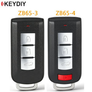 1 Piece KEYDIY ZB65-3 ZB65-4 Universal Smart Remote Key for Mitsubishi Style ZB Series for KD-X2 KD900 KD-MAX KD-X4