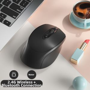 Wireless Mouse Charging Bluetooth Dual Mode Home Office Laptop Desktop External Unlimited Slide Mouse 3812 for Business Use