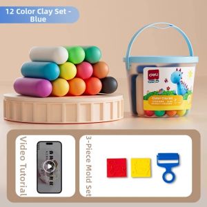 deli | Antibacterial Safe Modeling Clay Kit