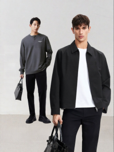 Jack Jones | Water Repellent Minimalist Collar Comfortable Fashion Jacket