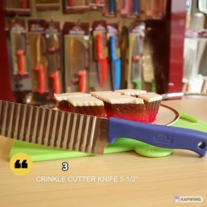 {READY STOCK} JAYA MATA Crinkle Cutter Knife (5-1/2") JM253