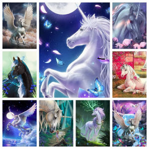 1000PCS Jigsaw Puzzle Peaceful Unicorn In Fantasy Forest For Adults Ideal For Stress Relief And Relaxation