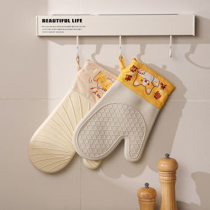 BAIPINLIANG | Găng Tay Silicone Chống Nóng Không Trượt