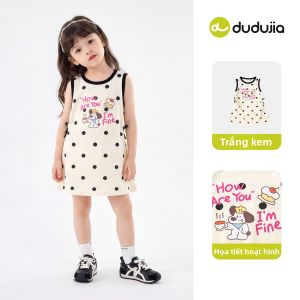 DUDUJIA | Đầm Mỏng Mới Cho Bé Gái Mùa Hè