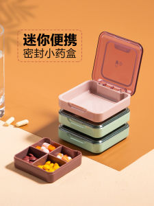 Portable Mini Pill Box Large Capacity Storage Organizer Home Health Care Medicine Container Tablet Splitter Week Long Supply