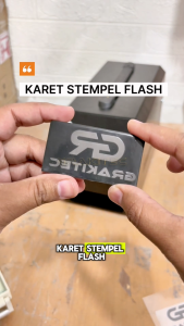 Karet Stempel Flash 33 CM X 15 CM X 7 MM GRAKITEC