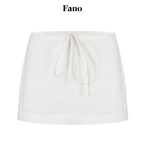 Fano | Chân Váy Quần Thoải Mái Màu Trắng cho Nữ