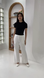 (COD) OH Fashion Flaura CropTop Blouse Wanita #0794