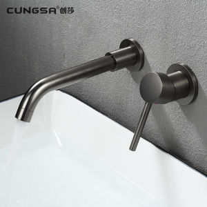 CUNGSA | Dual Hole Wall Mounted Sink Faucet