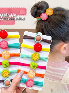 ENEN | Elastic Childrens Fruit & Flower Hair Ties