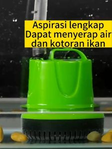 Filtrasi sirkulasi 360°🌊pompa celup kolam besar pompa air tekanan tinggi Kolam ikan adalah pembuangan limbah yang kuat (pompa kolam ikan Pompa Celup Air Kolam Submersible Pump Pompa Air Celup Kolam Ikan Aquarium)