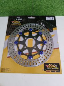 DISC BRAKE BEAT /PIRINGAN CAKRAM DEPAN VARIASI MOS BLACK BULAT MODEL KTC SIZE 260MM PLUS BREKET DAN BAUT PNP MATIC HONDA ALL BEAT- VARIO 110 125- VARIO 150 OLD-SCOOPY- SPACY- GENIO