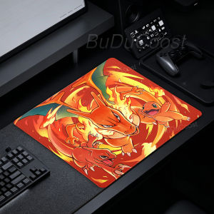 Bandai | Mouse Pad Pokemon Charizard Office Computer Desk Mat Table Keyboard Pads Laptop Carpet PC Accessories XS Rubber Gaming Mousepad