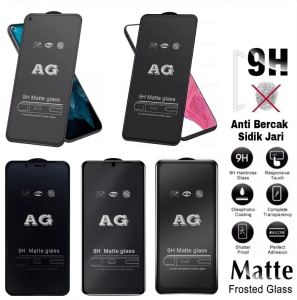 TEMPERED GLASS MATTE GLARE OPPO F1S / A59 MATTE GLASS 9H ANTI GLARE FULL LAYAR