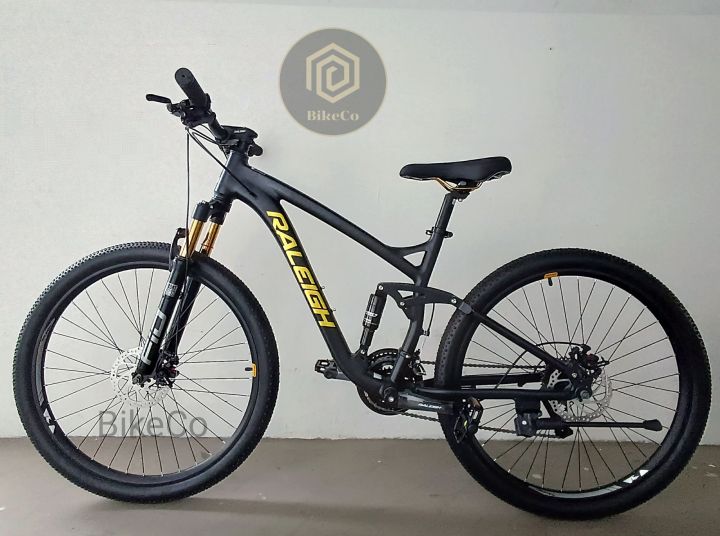 RALEIGH Stealth Gold Full Suspension Mountain Bike 27 Speed
