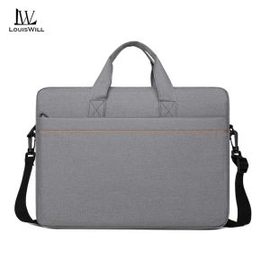 LouisWill Notebook Bag Business Laptop Bag 16inch Notebook Cross Body Bag Waterproof Travel Bag Business Laptop Bag Large Capacity Handbag Casual Bag Fashion Leisure Sport Street Bag for College Student