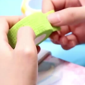 Pita Pelindung Jari Finger Tape Aesthetic Perban Pelindung Jari Cute Bandage Writing Finger Tape Plester Jari Fancy Untuk Sekolah Pelindung saat Menulis ATK