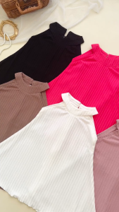 Thanaya Kids - Dress Anak Perempuan Pakaian Anak Cewek Dress Rib Ivy Dress