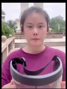 Active Protective Hybrid Full Face Mask Dust Splash Protective Mask PM2.5 Filter Pad Shield 防护面罩