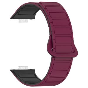 Magnetic Sport Band for Huawei Watch Fit5 4Pro/Fit 3/4 5 Bracelet Soft Silicone Wristband Breathable for Huawei Watch Fit4 Strap