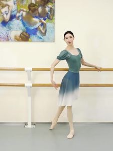 Womens Ballet Dance Leotard Exercise Clothing Contrast Stitching Adult Gymnastics Aerial Yoga Suit Fitness Wardrobe