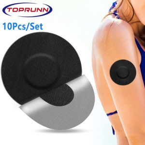 10PCS Libre 1/2/3/Pro Sensor Covers & Lingo CGM Waterproof & Sweatproof Adhesive for 14 Days Continuous Glucose Monitor Patch