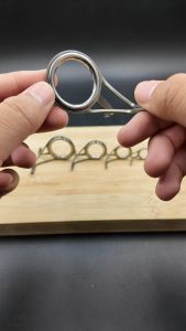 FISHING ROD GUIDE #EUTESG-2 Alloy Frame Cincin Joran Pancing Fishing Ring Guide