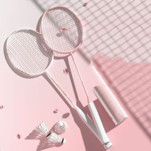 แคมป์ ไม้แบดมินตัน ราคาพิเศษ ผู้ใหญ่ ชุดบุคคล การฝึกแข่งขัน ไม้แร็กเก็ต คู่พร้อมลูกบอล