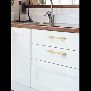 UD3041 BLACK GOLD Cabinet Door Handle Wardrobe Door Drawer Modern Classy Style Handles
