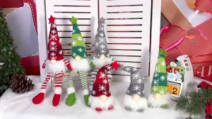 Christmas Faceless Gnome Cloth Doll Elf Glowing Dwarf Doll 2025 Christmas Decoration Pendant Gift