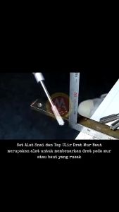 Hand Tap & Hand Screw Thread Metric Plug Tap M3-M8