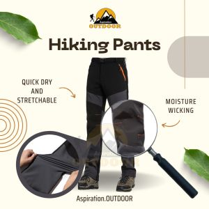 Quality Quick Dry Hiking Pants for Women with Slimfit Cutting
