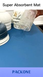 Kitchen Mat Anti Slip Dish Drying Mat Dish Drying Mat Absorbent Pad Sink Mat Quick Drying Cup Mat For  Wash Basin Sink