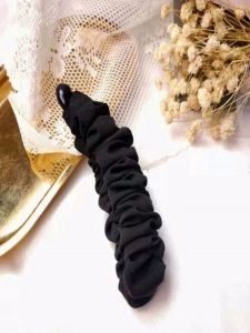 Large Size Ultra-Tight Anti-Slip Cotton Linen Hair Clip Vertical Banana Clip Horse Tail Clip Hair Accessories Korean Style