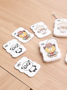 Cartoon Wood Pulp Dishwashing Sponge Compressed Reusable Cleaning Sponges Kitchen Household