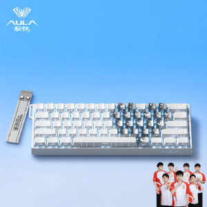 AULA-MOJING | Customizable Wired RGB Gaming Mechanical Keyboard