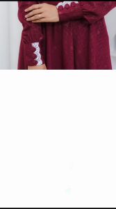 Gamis hermosa bahan wolfis embos motif azwa semua warna-gamis lebaran syari-gamis hermosa motif baru