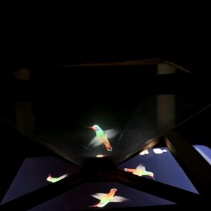 Máy Chiếu Phim 3D Hologram phương pháp giáo dục Stem Mô Hình Lắp Ráp Học Sinh Tự Làm Phát Minh Công Nghệ Thú Vị