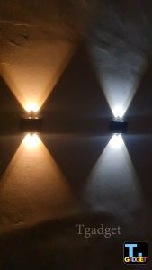 2PCS 4 LED Solar Wall Lamp Waterproof IP65 Lightning For Outdoor Garden Decorative Corridor Landscape Light