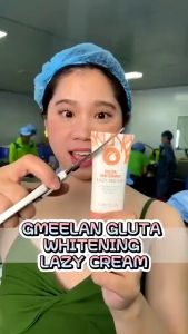 GMEELAN EXFOLIATING WHITENING GEL | GMEELAN Gluta Whitening Lazy Cream - Day Cream Set Skincare Kit