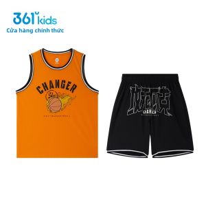 361° | Trang Phục Bóng Rổ Thoáng Khí cho Bé Lớn