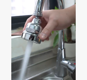 Anti-Splash Faucet Extender Kitchen 360 Rotatable Tap Bubbler Extender Adapter Pressurized Faucet Water-saving